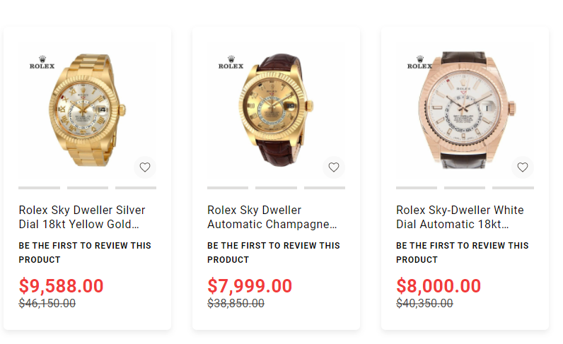 fake Rolex Sky-Dweller watches